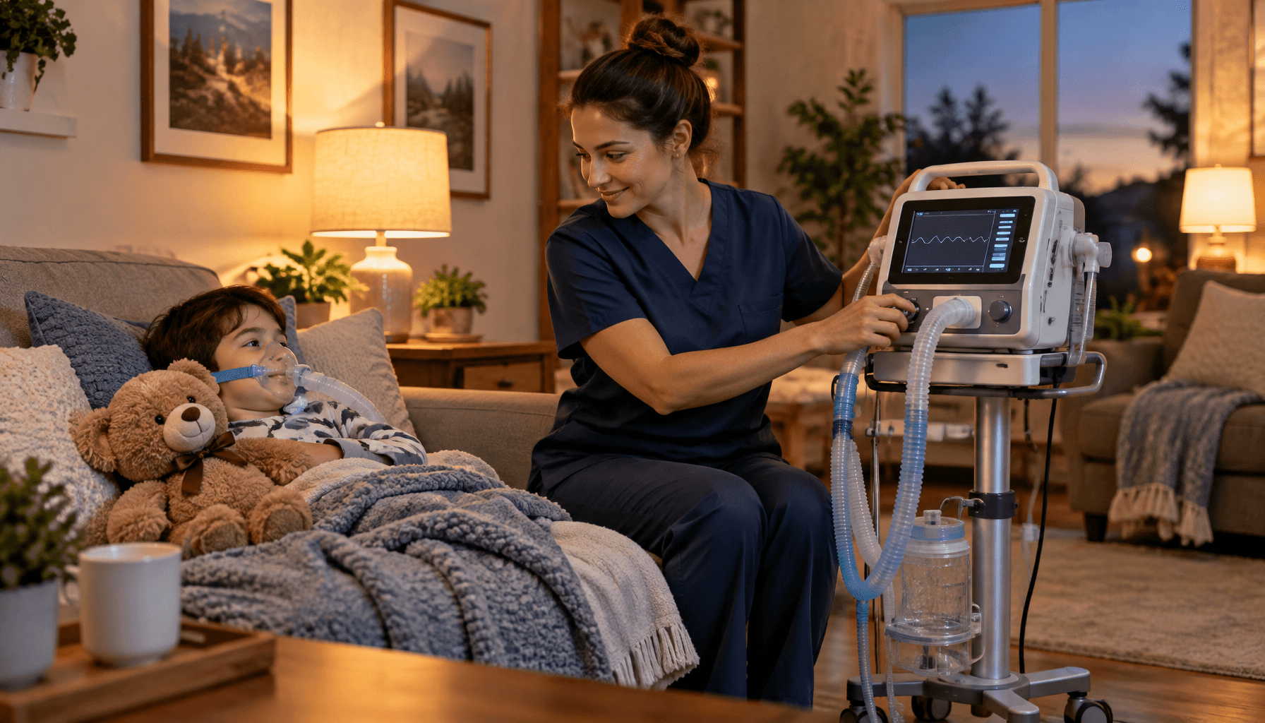 Featured image for Night Nursing for a Child With a Trach or Ventilator in Georgia