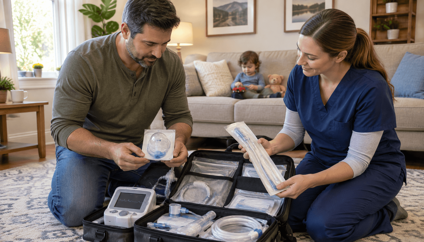 Featured image for Building a Trach and Ventilator Emergency Plan at Home